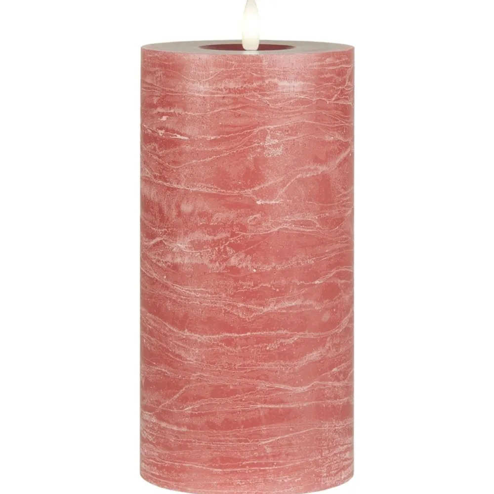 Hot IB Laursen LED-Stumpenkerze mit warmer Flamme