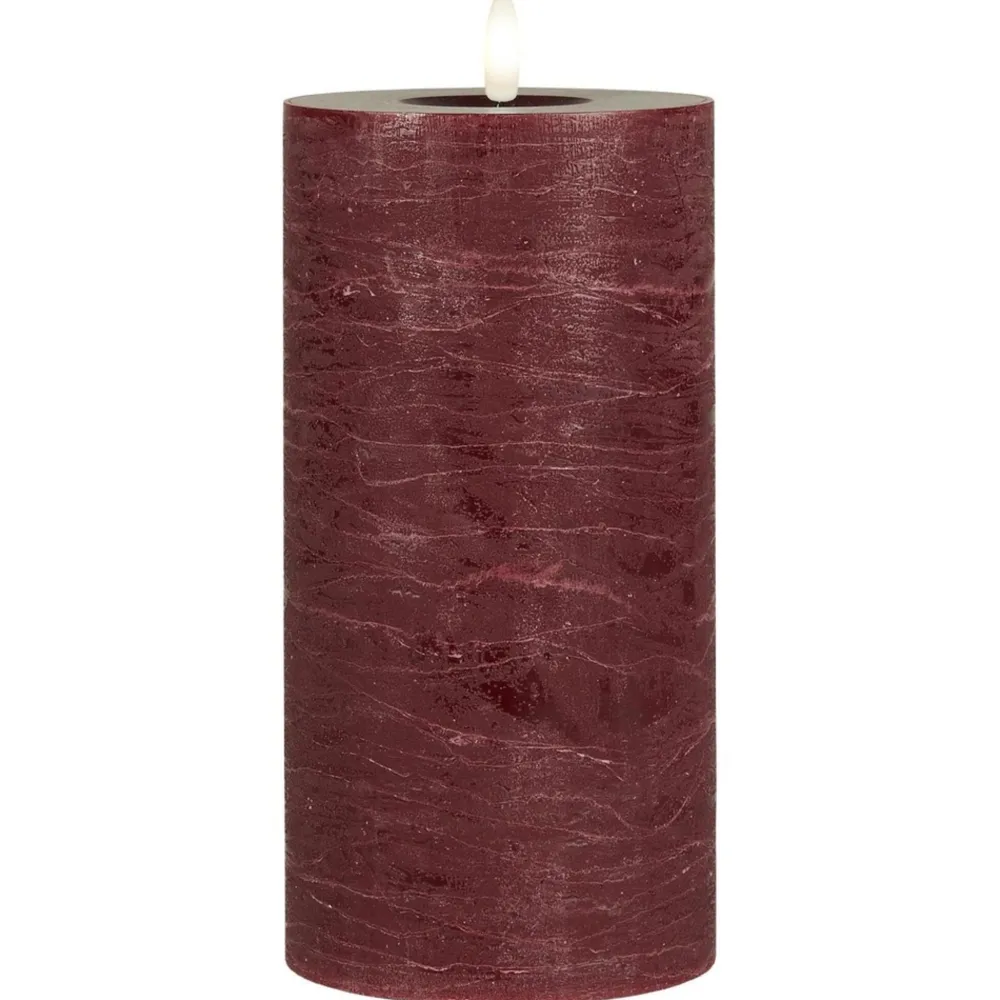Hot IB Laursen LED-Stumpenkerze mit warmer Flamme