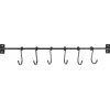 Clearance IB Laursen Metall Hakenleiste mit 6 S-Haken