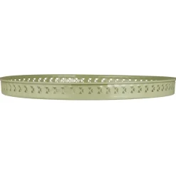 Best IB Laursen Metall Tablett mit gemusterter Kante