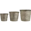 Sale IB Laursen Metall Töpfe 3er Set Urban Garden