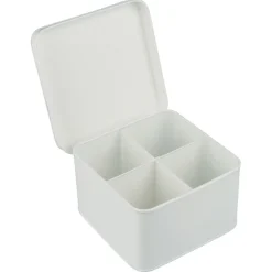 New IB Laursen Metall-Box mit 4 Fächern und Deckel