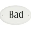 New IB Laursen Metallschild Bad