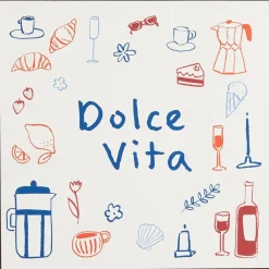 Outlet IB Laursen Metallschild Dolce Vita