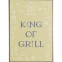 Hot IB Laursen Metallschild King of Grill