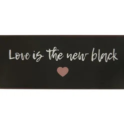Sale IB Laursen Metallschild Love is the new black