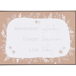Outlet IB Laursen Metallschild Remember yesterday Dream tomorrow Live today