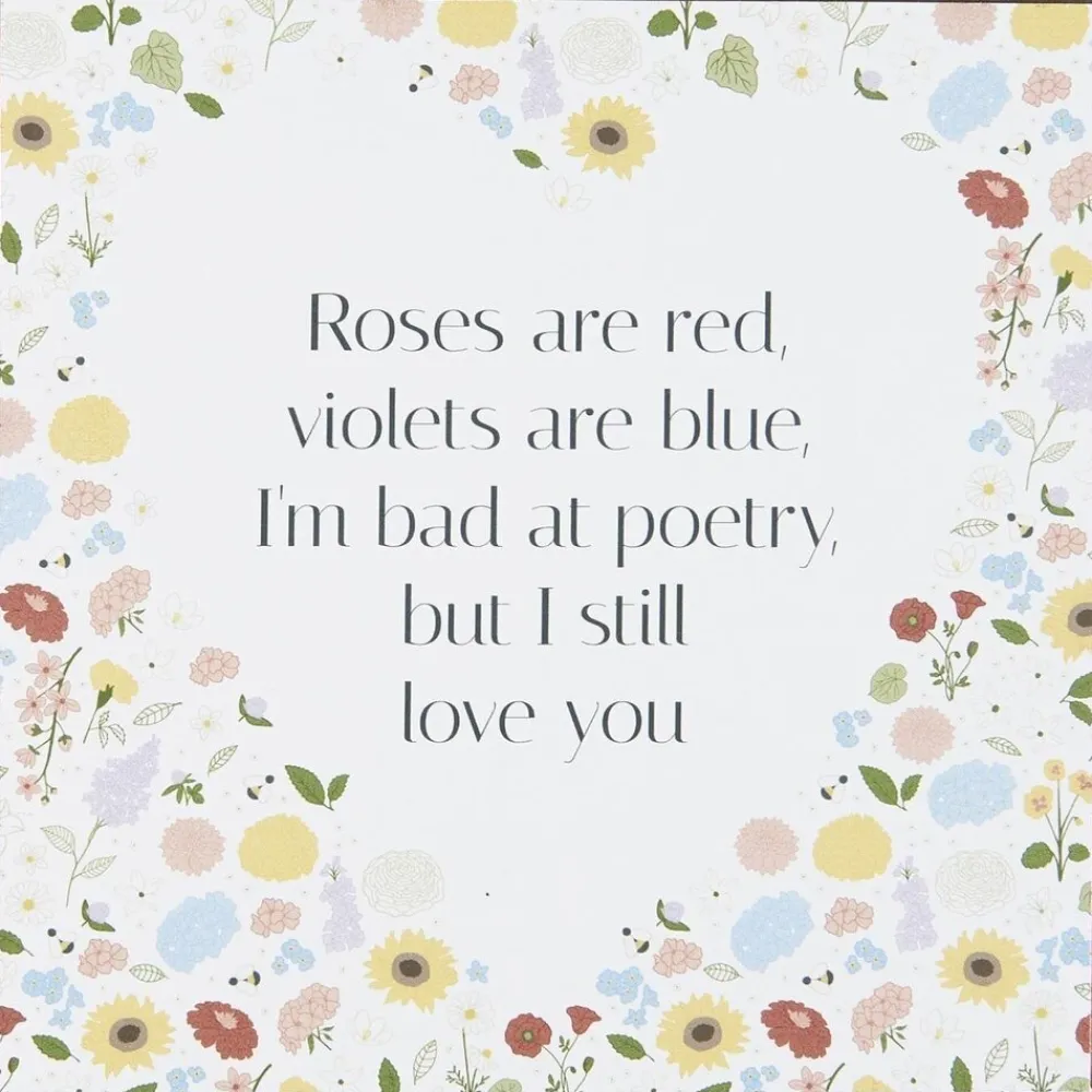 Hot IB Laursen Metallschild Roses are red
