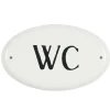 Clearance IB Laursen Metallschild WC