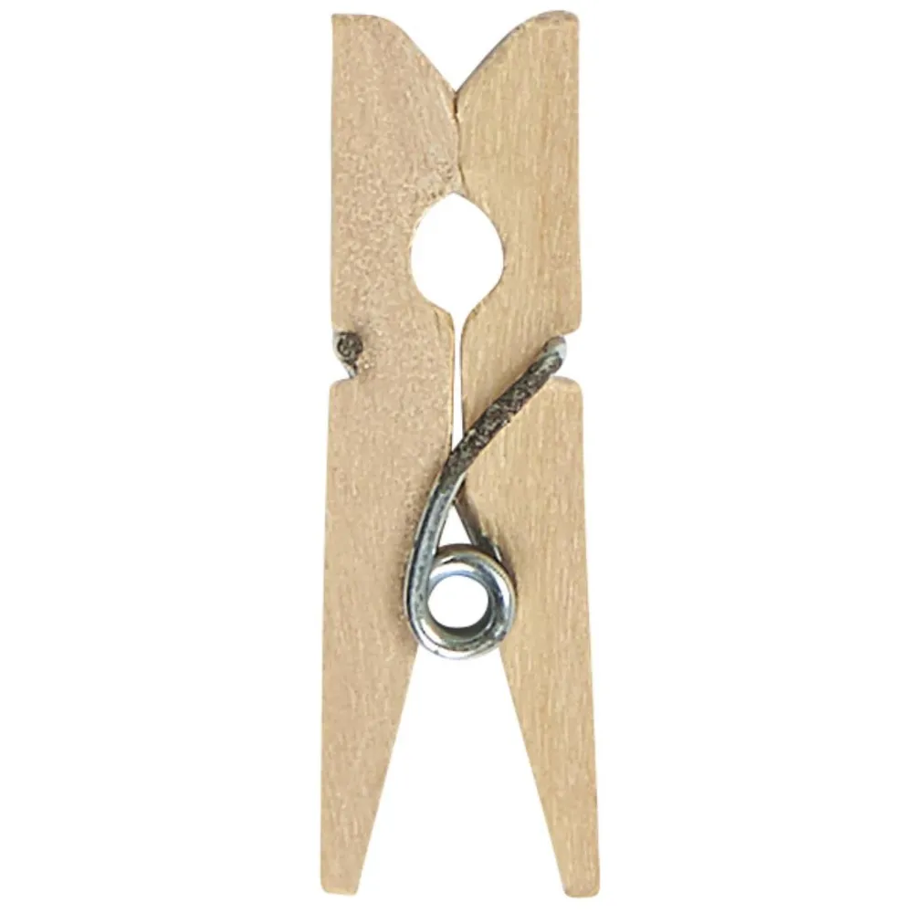 Discount IB Laursen Mini Holzklammer