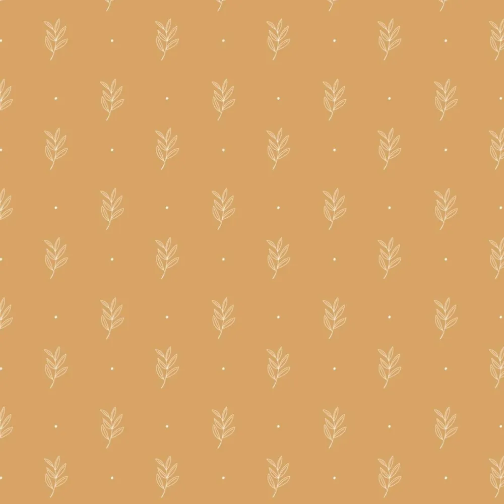 Clearance IB Laursen Papier Serviette mit Blattmuster 50er