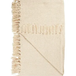 Discount IB Laursen Plaid creme mit Waffelmuster