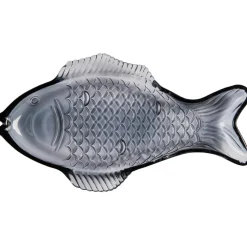 IB Laursen Platte fischförmig aus Glas