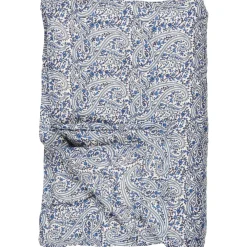 IB Laursen Quilt Abby blaues Paisleymuster
