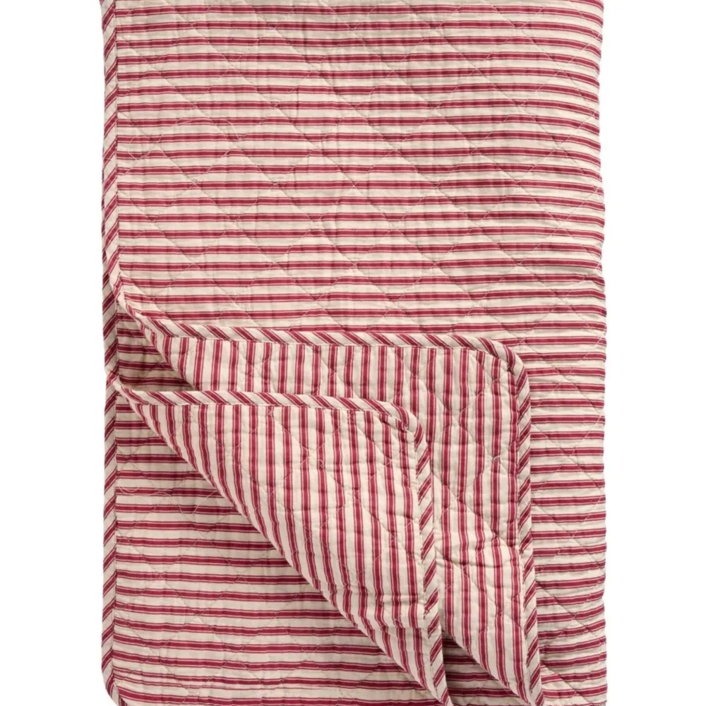 Best IB Laursen Quilt aus Baumwolle mit Streifen