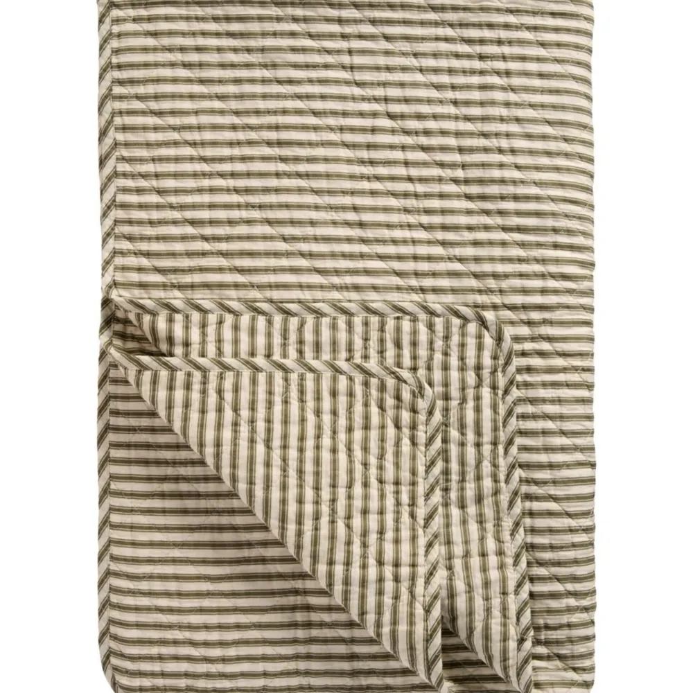 Best IB Laursen Quilt aus Baumwolle mit Streifen