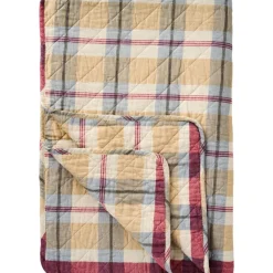 Hot IB Laursen Quilt mit Buntem Karomuster
