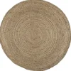 Sale IB Laursen Runder Naturteppich aus Jute