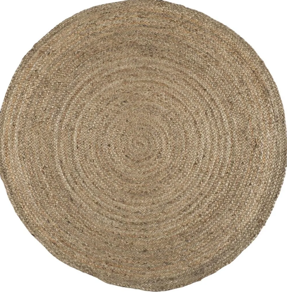 Sale IB Laursen Runder Naturteppich aus Jute
