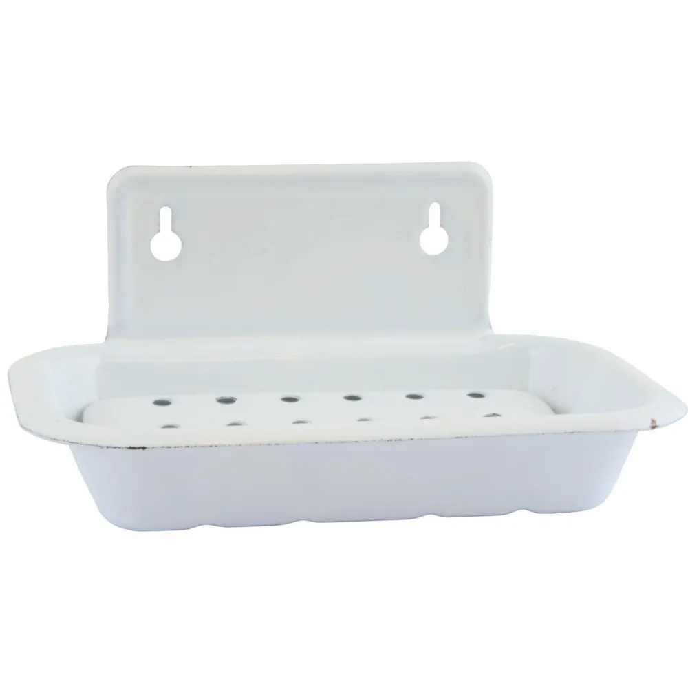 Outlet IB Laursen Seifenschale Wand Emaille