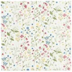 Outlet IB Laursen Serviette Blütenmuster 50 Stck