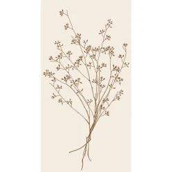 Sale IB Laursen Serviette mit Blumensilhouette 16 Stck