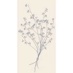 Sale IB Laursen Serviette mit Blumensilhouette 16 Stck