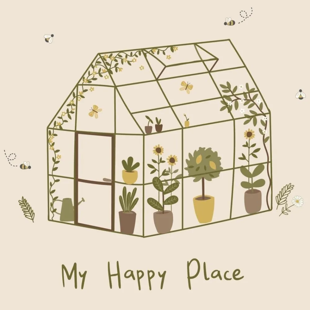 Outlet IB Laursen Serviette My Happy Place