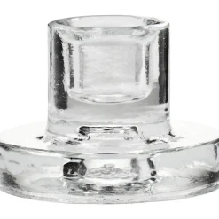 Clearance IB Laursen Stabkerzenhalter aus Glas für dünne Kerzen