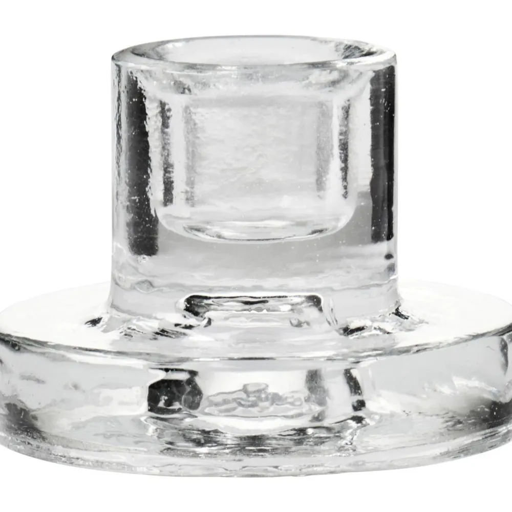 Clearance IB Laursen Stabkerzenhalter aus Glas für dünne Kerzen