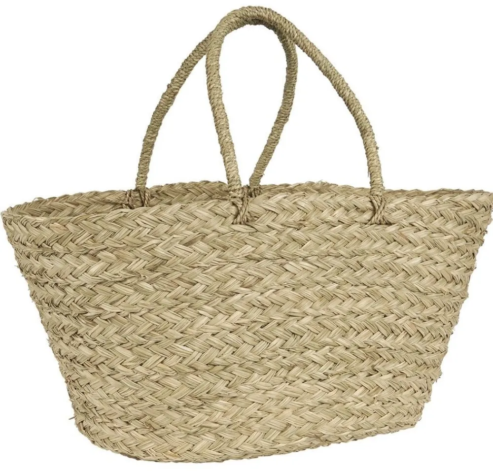 Sale IB Laursen Strandtasche Seegras konisch