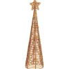 New IB Laursen Tannenbaum aus Rattan mit Stern