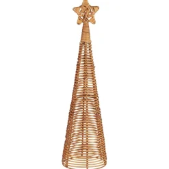 New IB Laursen Tannenbaum aus Rattan mit Stern