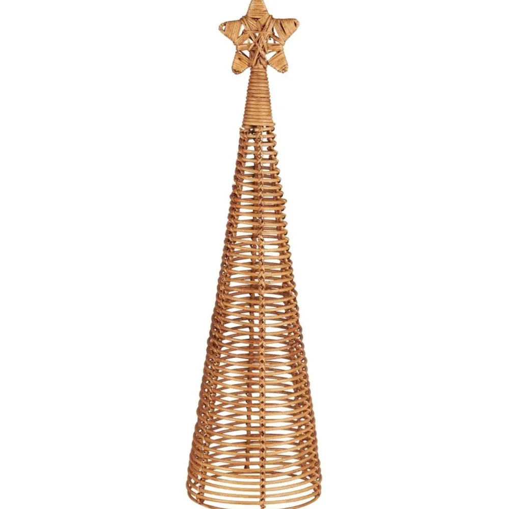 New IB Laursen Tannenbaum aus Rattan mit Stern