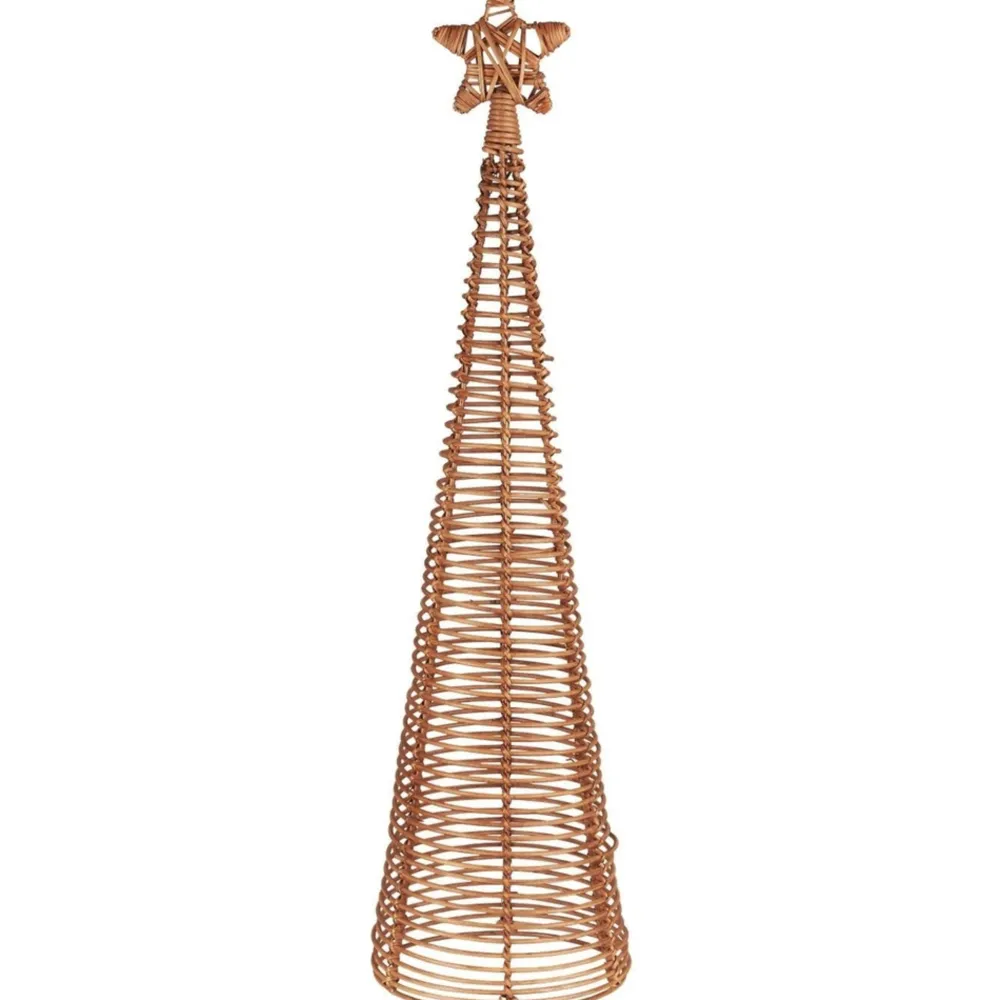 New IB Laursen Tannenbaum aus Rattan mit Stern