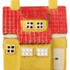 Clearance IB Laursen Teelicht Haus My Home Town gelb