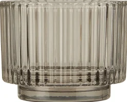 Outlet IB Laursen Teelichtglas gerillt Valencia Narrow