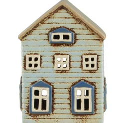 New IB Laursen Teelichthaus Thorshavn hellblau