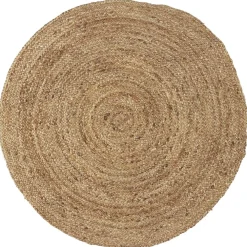 Online IB Laursen Teppich rund natur Jute