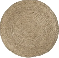 Online IB Laursen Teppich rund natur Jute