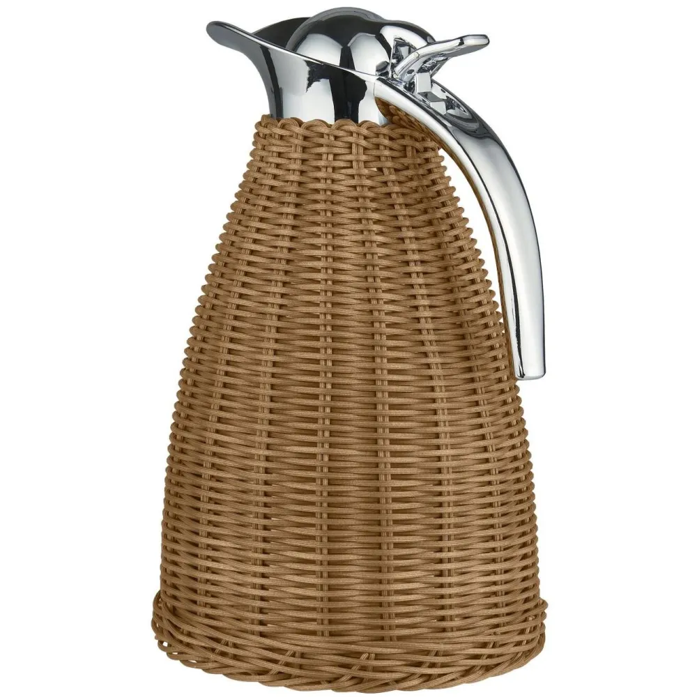 Best IB Laursen Thermoskanne mit Polyrattangeflecht