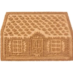 New IB Laursen Türmatte eingeprägtes Weihnachtshaus, Fußmatte Weihnachten