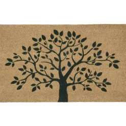 Sale IB Laursen Türmatte Fußmatte mit Baum Motiv, Kokos