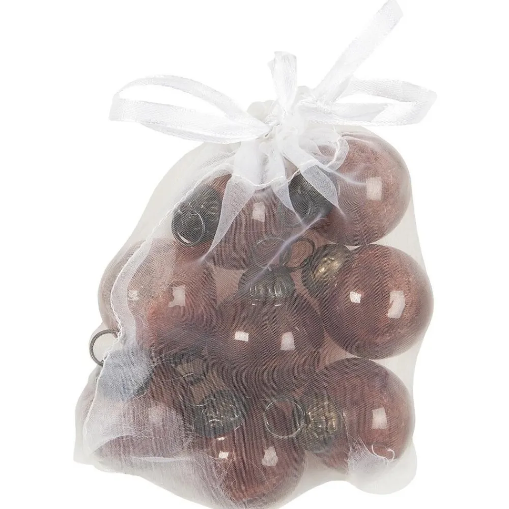 Outlet IB Laursen Tüte mit 8 Weihnachtskugeln mini