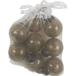 Outlet IB Laursen Tüte mit 8 Weihnachtskugeln mini