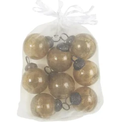 Outlet IB Laursen Tüte mit 8 Weihnachtskugeln mini
