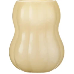 Best IB Laursen Vase mit Rillen Veneto durchgefärbtes Glas