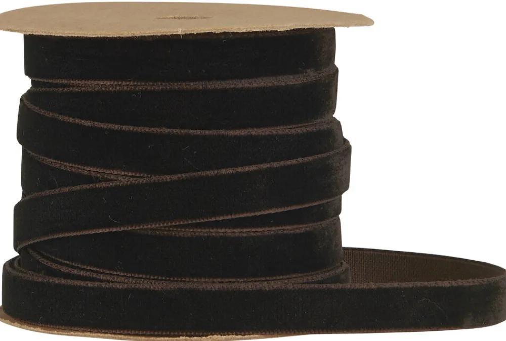 Best IB Laursen Veloursband auf Spule 10 m