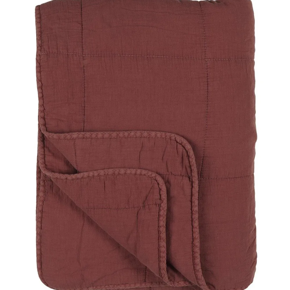 Clearance IB Laursen Vintage Quilt unifarben