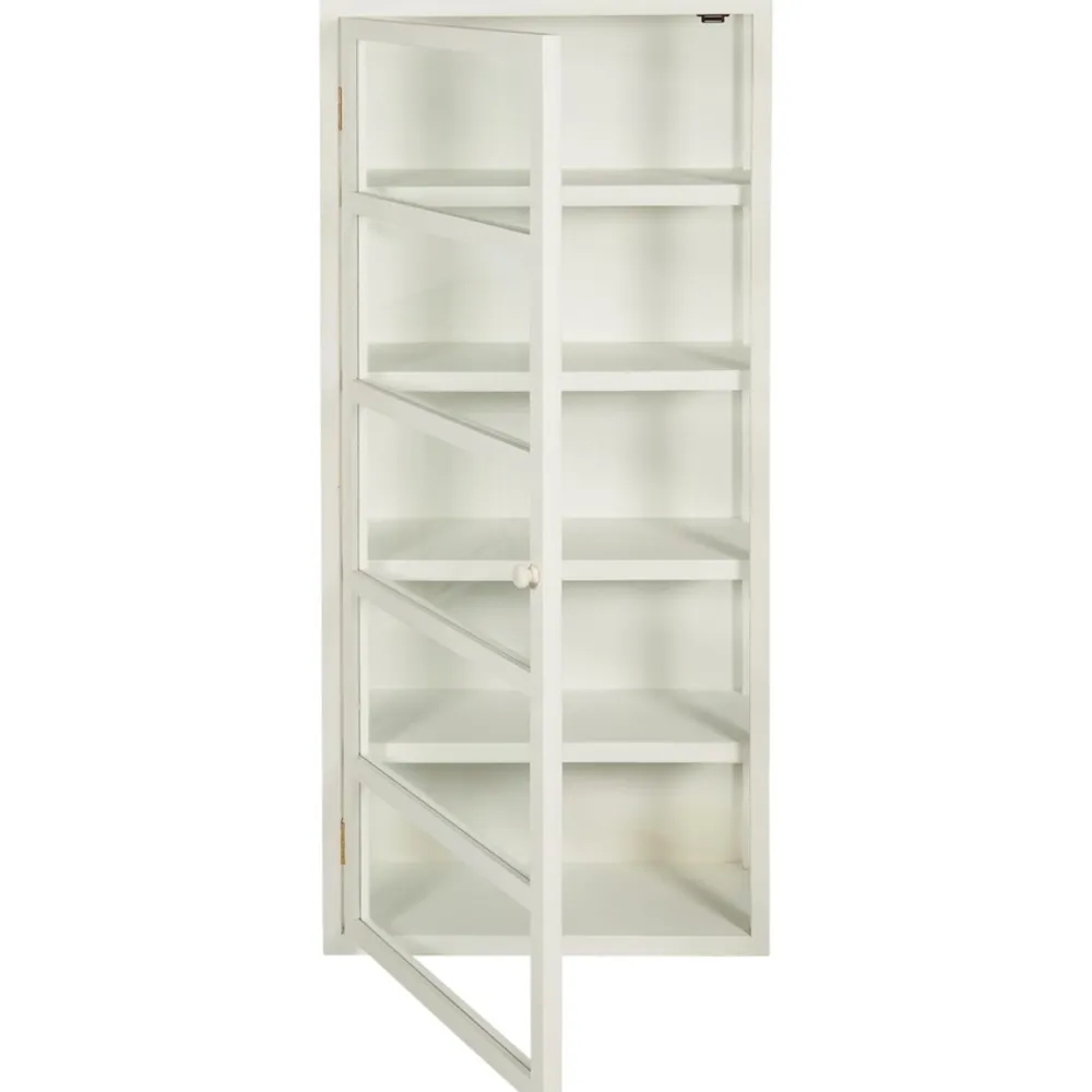 Online IB Laursen Wandschrank Gilleleje mit 5 Ablagen und 3 Glasseiten